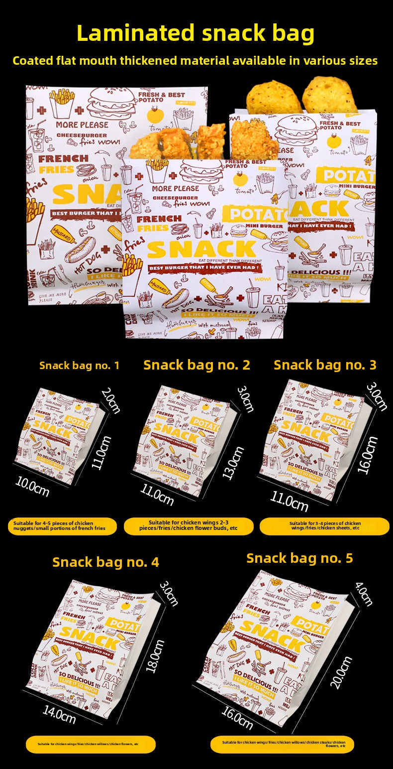 Paper butler commercial disposable burger box French fries box popcorn chicken box fried chicken box fried food takeaway packing box