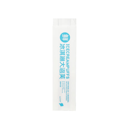 Internet celebrity ice cream big puffs greaseproof paper bag crispy puffs baguette bag baking packaging bag long puff bag