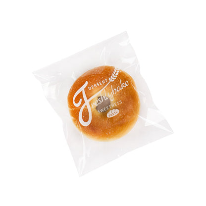 Alkaline water bagel bread bag food grade packaging bag transparent sliced toast donut baking packaging bag